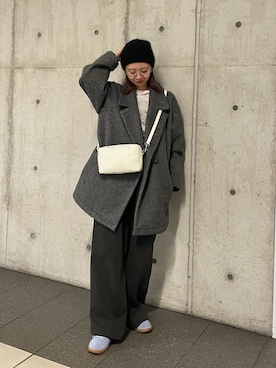 「IACUCCI（イアクッチ）のアイテム」を使った、minoriさん（骨格ストレート・レディース・151cm）の冬コーディネート