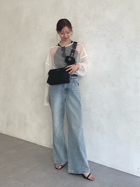 「IACUCCI（イアクッチ）のアイテム」を使った、minoriさん（骨格ストレート・レディース・151cm）の春コーディネート
