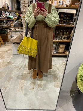 「BEARPAW（ベアパウ）のアイテム」を使った、sakura2009sakuraさん（レディース・165cm）の春コーディネート