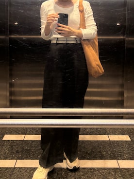 「BEAUTY&YOUTH UNITED ARROWS(ビューティーアンドユースユナイテッドアローズ)のアイテム(その他パンツ)」を使った、.さん(レディース・155cm)の秋コーディネート