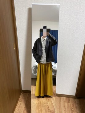 「shiki tokyo（シキトウキョウ）のアイテム（パンツ）」を使った、りゅーせーさん（メンズ・167cm）の秋コーディネート