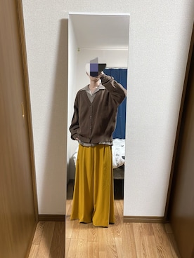 「shiki tokyo（シキトウキョウ）のアイテム（パンツ）」を使った、りゅーせーさん（メンズ・167cm）の秋コーディネート