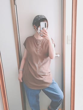 「ichi（イチ）のアイテム（パンツ）」を使った、lune39さん（レディース・160cm）の夏コーディネート