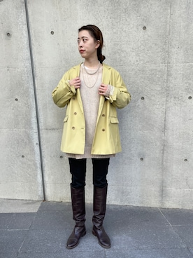 HAMAYAMA_160cmさん（レディース・160cm）の冬コーディネート