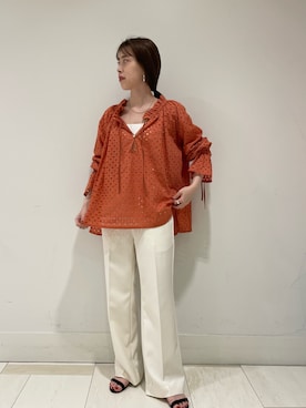 「ごきげんウィーク」｜「アイテム（キャミソール）」を使った、HAMAYAMA_160cmさん（レディース・160cm）の春コーディネート