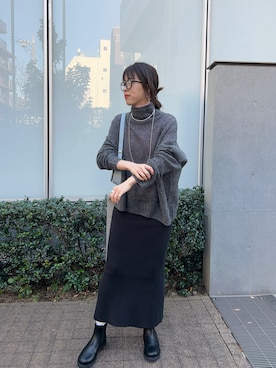 HAMAYAMA_160cmさん(レディース・160cm)の冬コーディネート