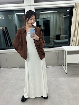「アイテム（ブルゾン）」を使った、HAMAYAMA_160cmさん（レディース・160cm）の秋コーディネート