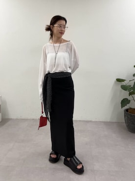「SHENERY（シーナリー）のアイテム」を使った、HAMAYAMA_160cmさん（骨格ウェーブ・レディース・160cm）の春コーディネート