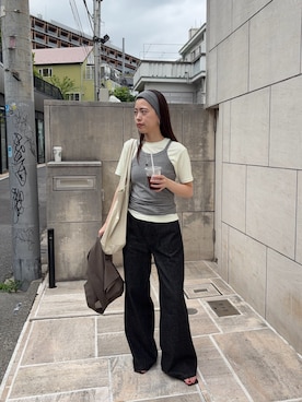 HAMAYAMA_160cmさん（レディース・160cm）の夏コーディネート