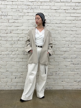「秋のコーデ」｜「アイテム（その他アウター）」を使った、HAMAYAMA_160cmさん（レディース・160cm）の秋コーディネート