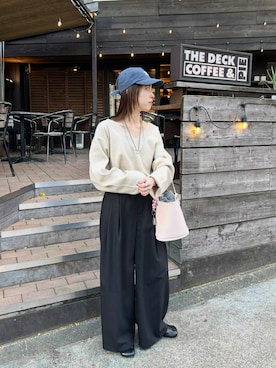 「MM6 Maison Margiela（ｴﾑｴﾑｼｯｸｽ ﾒｿﾞﾝ ﾏﾙｼﾞｪﾗ）のアイテム」を使った、HAMAYAMA_160cmさん（レディース・160cm）の冬コーディネート