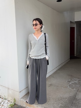 「SHENERY（シーナリー）のアイテム」を使った、HAMAYAMA_160cmさん（レディース・160cm）の春コーディネート