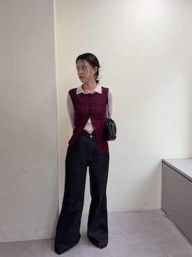 「SHENERY（シーナリー）のアイテム」を使った、HAMAYAMA_160cmさん（レディース・160cm）の春コーディネート