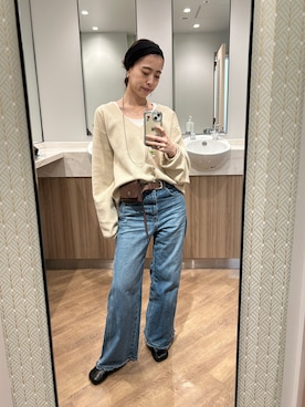 「MM6 Maison Margiela（ｴﾑｴﾑｼｯｸｽ ﾒｿﾞﾝ ﾏﾙｼﾞｪﾗ）のアイテム」を使った、HAMAYAMA_160cmさん（レディース・160cm）の冬コーディネート