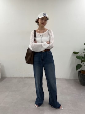 「SHENERY（シーナリー）のアイテム」を使った、HAMAYAMA_160cmさん（骨格ウェーブ・レディース・160cm）の春コーディネート