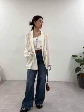 「SHENERY（シーナリー）のアイテム」を使った、HAMAYAMA_160cmさん（骨格ウェーブ・レディース・160cm）の春コーディネート