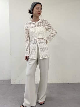「SHENERY（シーナリー）のアイテム」を使った、HAMAYAMA_160cmさん（骨格ウェーブ・レディース・160cm）の春コーディネート