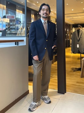 高橋さん（メンズ・169cm）の秋コーディネート