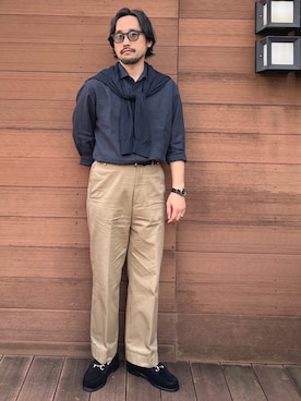 高橋さん(メンズ・169cm)の夏コーディネート
