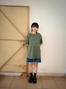 「LESS（レス）のアイテム」を使った、ii.museumさん（レディース・157cm）の秋コーディネート