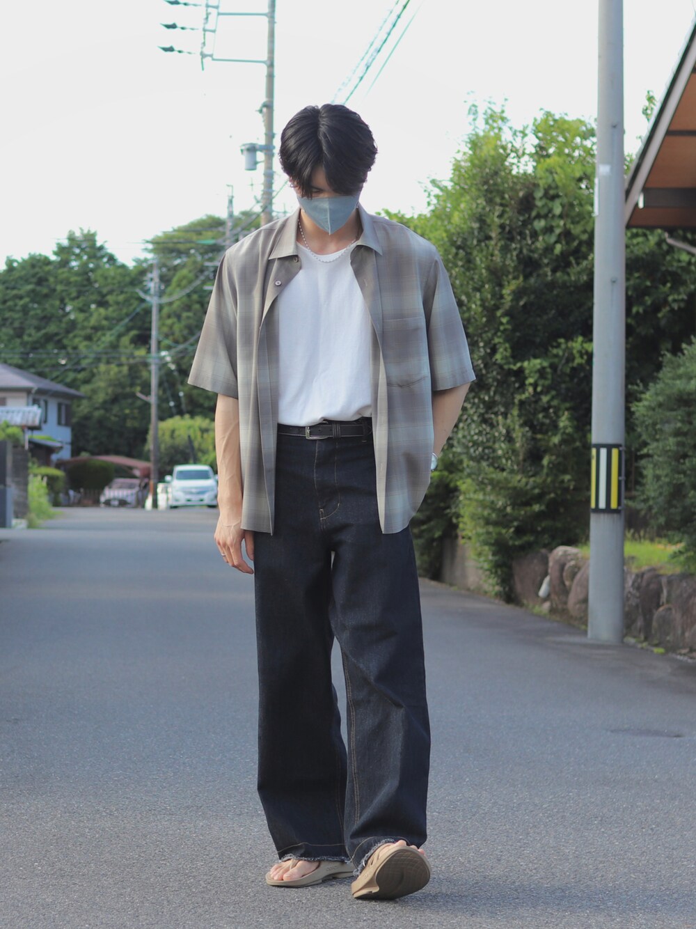 LIDNM（リドム）の「SUPER 140'S WOOL SHIRT（シャツ/ブラウス）」 - WEAR