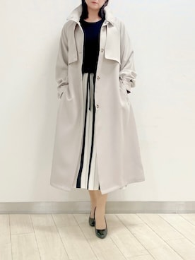「tocco closet（トッコ　クローゼット）のアイテム（ジャケット/アウター）」を使った、tocco_kudoさん（レディース・165cm）の春コーディネート