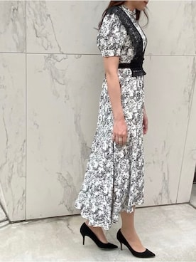 「トワルドジュイ」｜「アイテム（ワンピース）」を使った、tocco_kudoさん（レディース・165cm）の春コーディネート