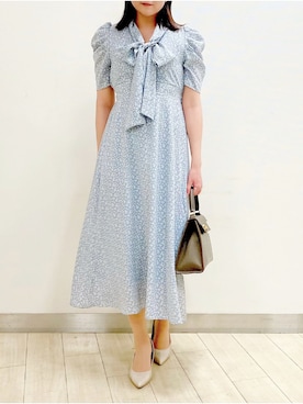 「tocco closet（トッコ　クローゼット）のアイテム（ワンピース/ドレス）」を使った、tocco_kudoさん（レディース・165cm）の春コーディネート