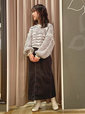 「Green　Parks（グリーンパークス）のアイテム」を使った、minoriさん（レディース・147cm）の秋コーディネート