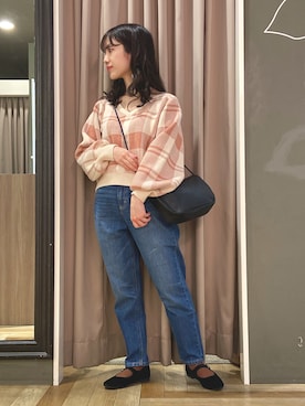 「韓国風コーデ」｜「アイテム（パンプス）」を使った、minoriさん（レディース・147cm）の秋コーディネート