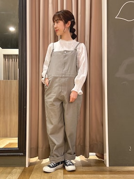「SLURR（スラ―）のアイテム」を使った、minoriさん（レディース・147cm）の春コーディネート