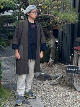 「アイテム（その他トップス）」を使った、SHさん（メンズ・174cm）の冬コーディネート