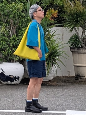 SHさん（メンズ・174cm）の夏コーディネート