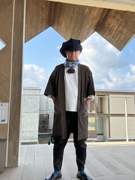 「アイテム（その他トップス）」を使った、SHさん（メンズ・174cm）の秋コーディネート