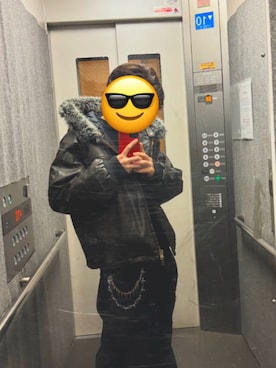 「Dickies（ディッキーズ）のアイテム」を使った、ヒビキさん（メンズ・165cm）の冬コーディネート