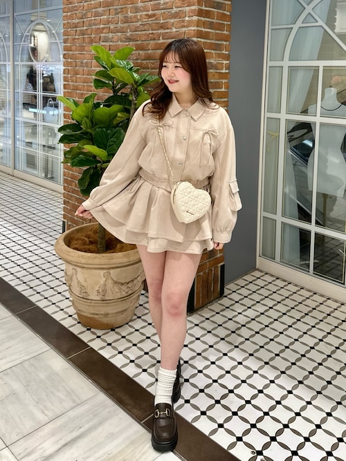 セール】【セットアップ対応】spring color paletteブルゾン（ブルゾン