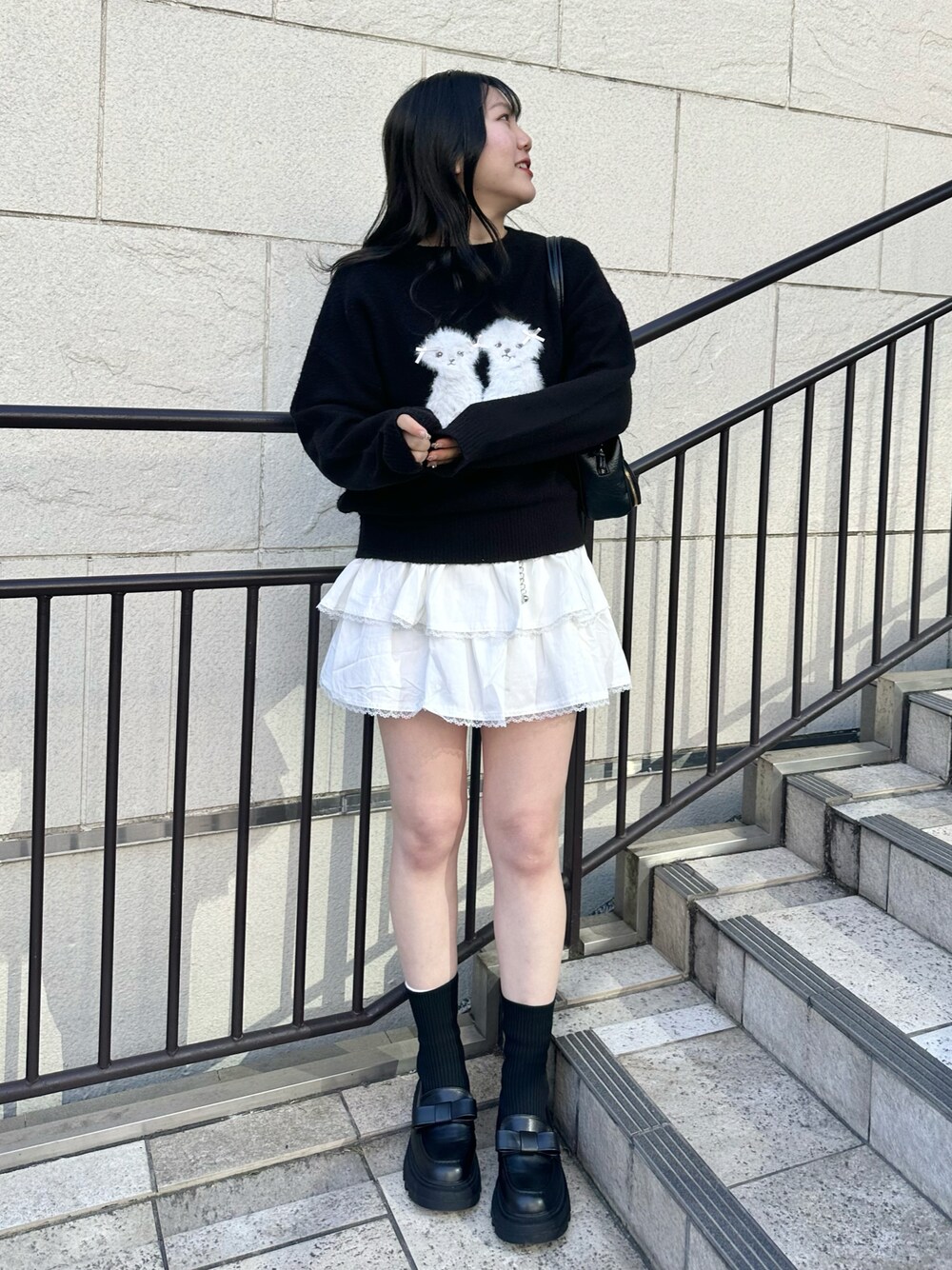 OLIVE des OLIVE（オリーブデオリーブ）の「リブニットリボン