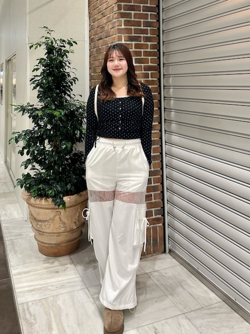 セール】レース切替カーゴパンツ(カーゴパンツ)|OLIVE des OLIVE セール】レース切替カーゴパンツ(カーゴパンツ)|OLIVE des OLIVE