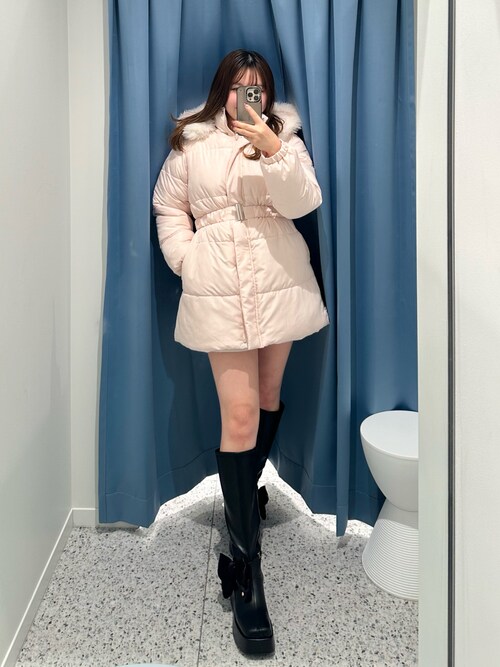 Belle Charme】リボン付きスクエアロングブーツを使った人気