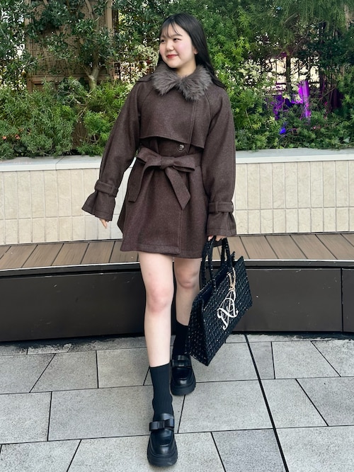 OLIVE des OLIVE（オリーブデオリーブ）の「リブニットリボン