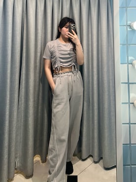 「OLIVE des OLIVE（オリーブデオリーブ）のアイテム」を使った、きらさん（骨格ストレート・レディース・164cm）の春コーディネート