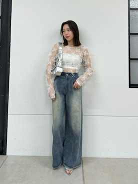 Hinano Koretoさん（レディース・162cm）の春コーディネート