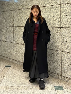 「Ray BEAMS（レイビームス）のアイテム」を使った、KANAKOさん（レディース・163cm）の秋コーディネート