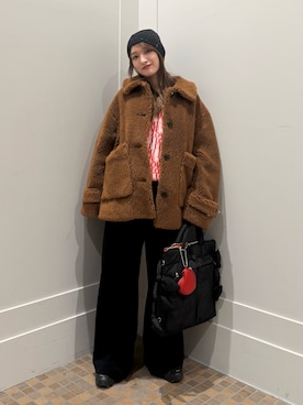 KANAKOさん（レディース・163cm）の冬コーディネート