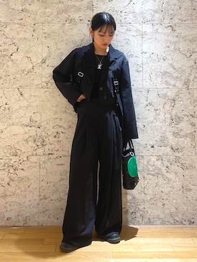 KANAKOさん（レディース・163cm）の冬コーディネート