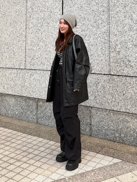 KANAKOさん（レディース・163cm）の冬コーディネート