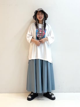 KANAKOさん（レディース・163cm）の春コーディネート