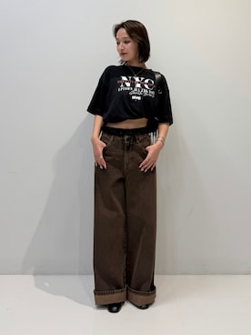 「Ray BEAMS（レイビームス）のアイテム（バッグ）」を使った、KANAKOさん（レディース・163cm）の春コーディネート