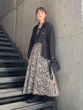 KANAKOさん（レディース・163cm）の春コーディネート