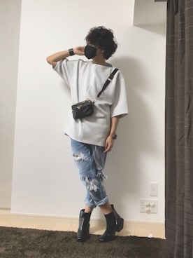 「ato（アトウ）のアイテム」を使った、kei_nishimuraさん（メンズ・173cm）の夏コーディネート